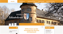Desktop Screenshot of markt-schnabelwaid.de